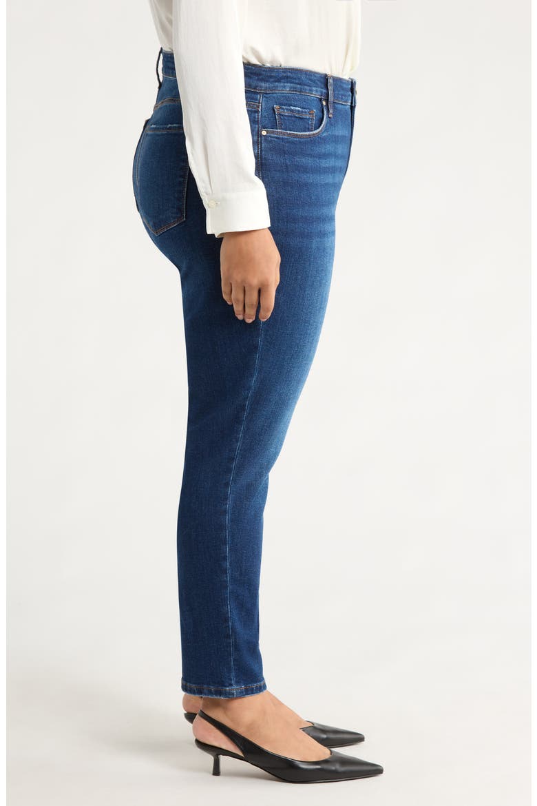 Reese Fab Ab Ankle Slim Straight Leg Jeans, Alternate, color, ATTAIN