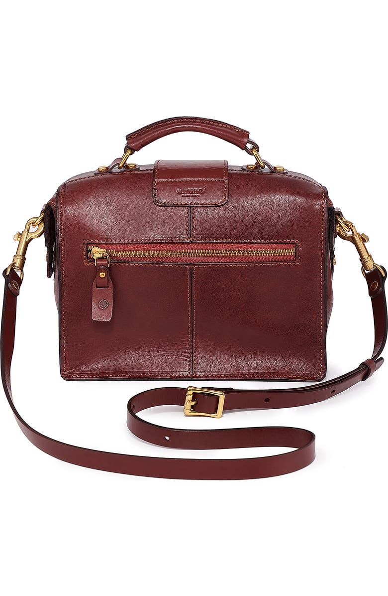 OLD TREND Doctor Transport Leather Satchel, Alternate, color, Brown