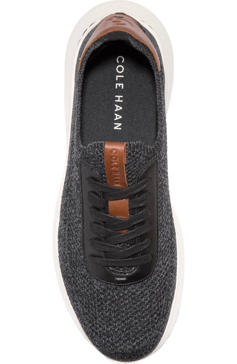 Cole Haan Grand Crosscourt Daily Stitchlite Sneaker, Alternate, color, Black/ British Tan/ Ivory