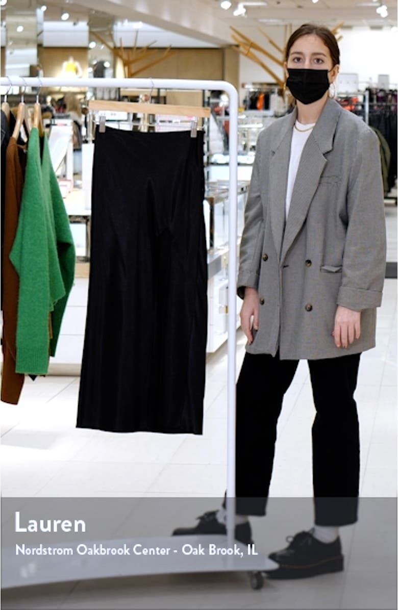 High Slit Satin Dress, sales video thumbnail