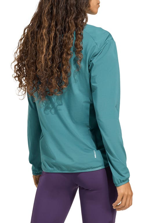 Adidas Originals Adidas Climawarm Fleece Half Zip Sweatshirt In Blue
