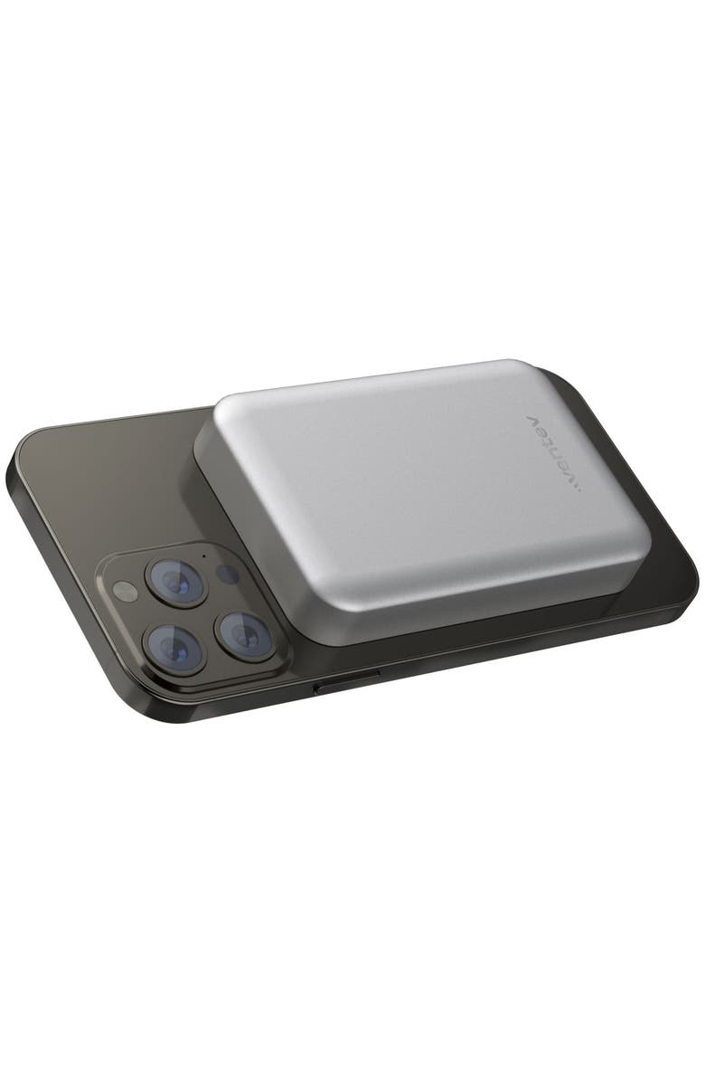Ventev 5k mAh Portable Magnetic Battery, Alternate, color, Gray