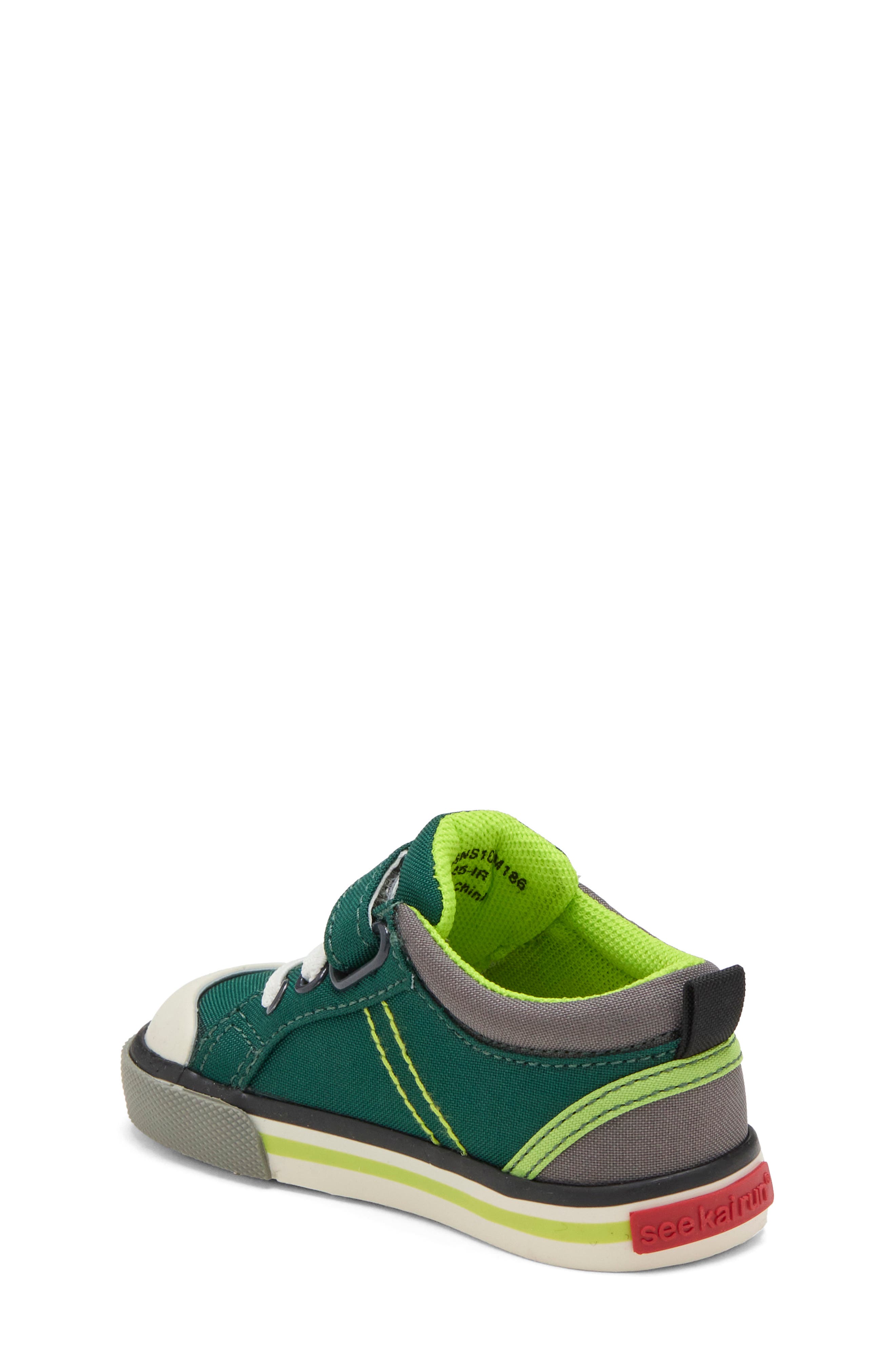 Kids' Tanner Sneaker, Alternate, color, FOREST GREEN
