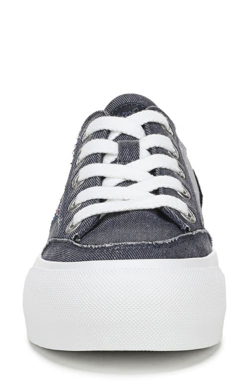 Blowfish Malibu Vivid 3 Floral Embroidered Low Top Sneaker In Blue