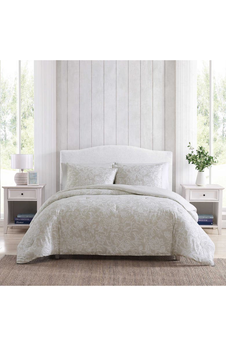 Nautica Tortola Cotton Comforter Set, Alternate, color, Twine