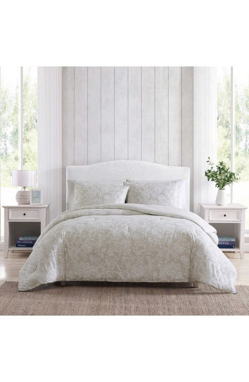 Nautica Tortola Cotton Comforter Set In Twine