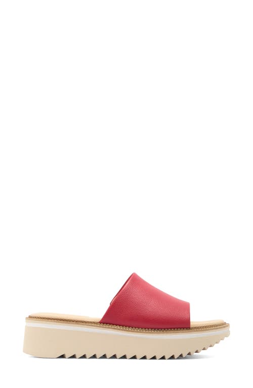 Paul Green May Slide Sandal In Red