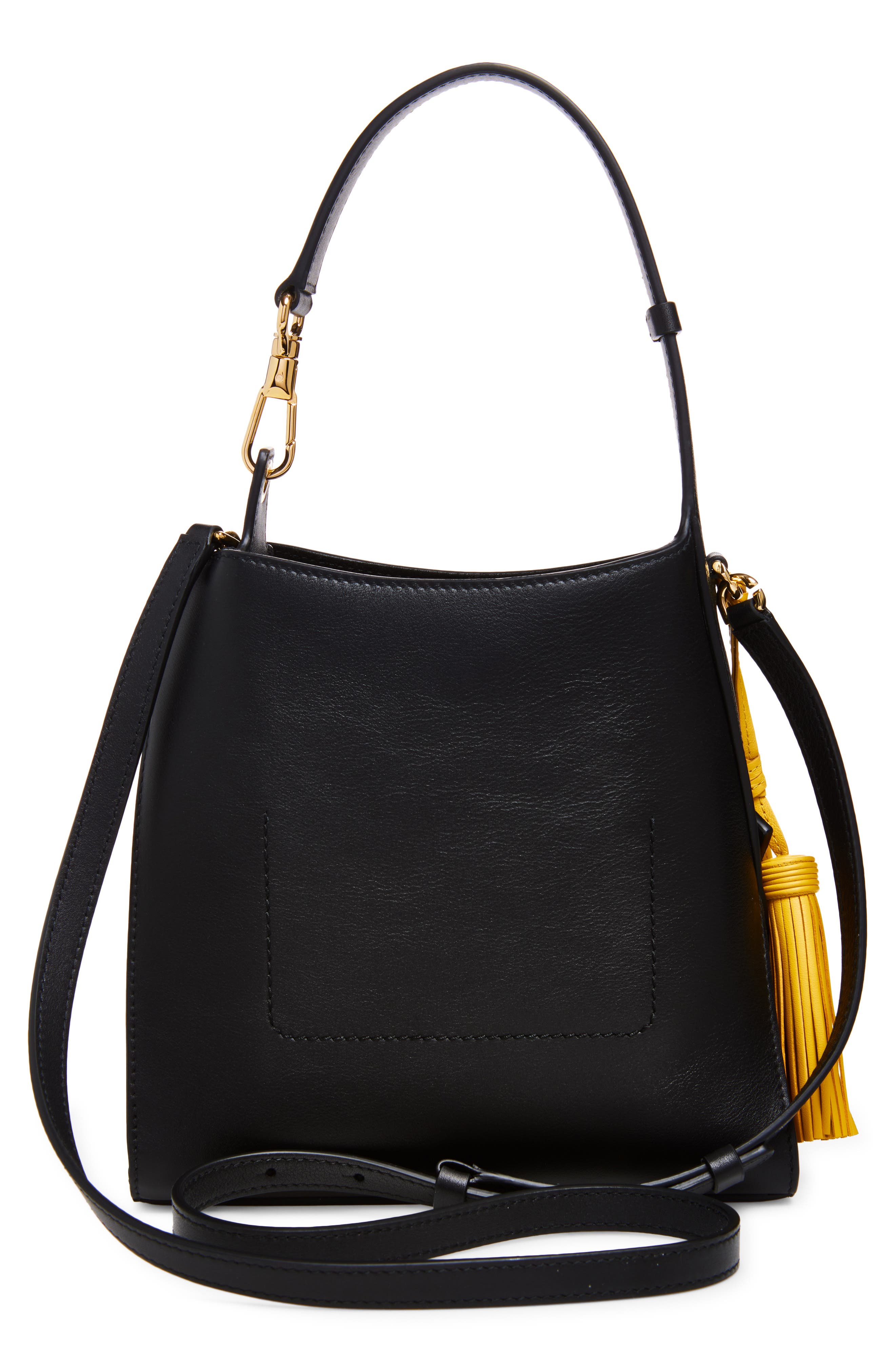Givenchy Mini Day Leather Hobo Bag, Alternate, color, Black