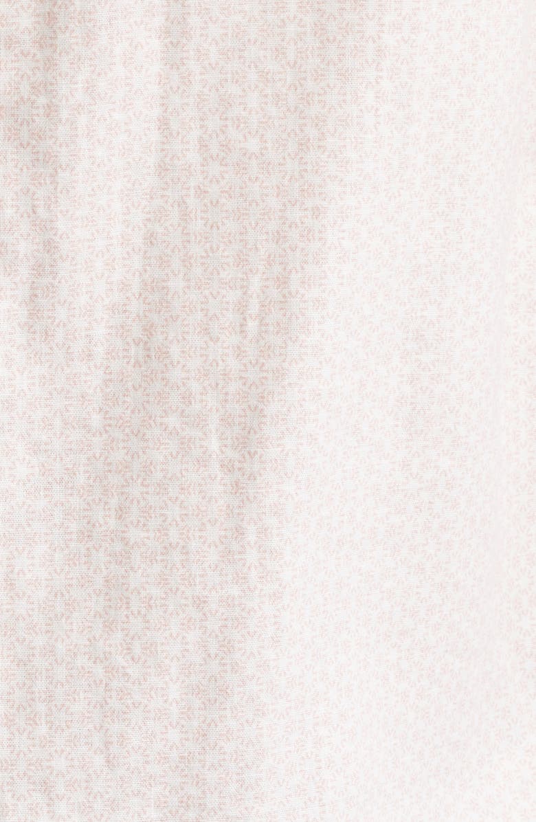 Rails Carson Short Sleeve Stretch Linen Blend Button-Up Shirt, Alternate, color, Star Burst Rose