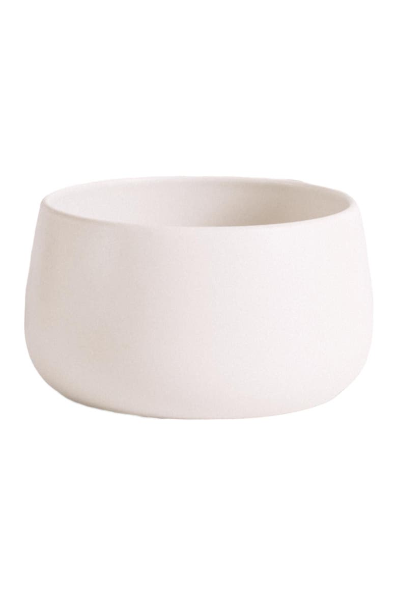 Stoneware Serving Bowl, Main, color, White