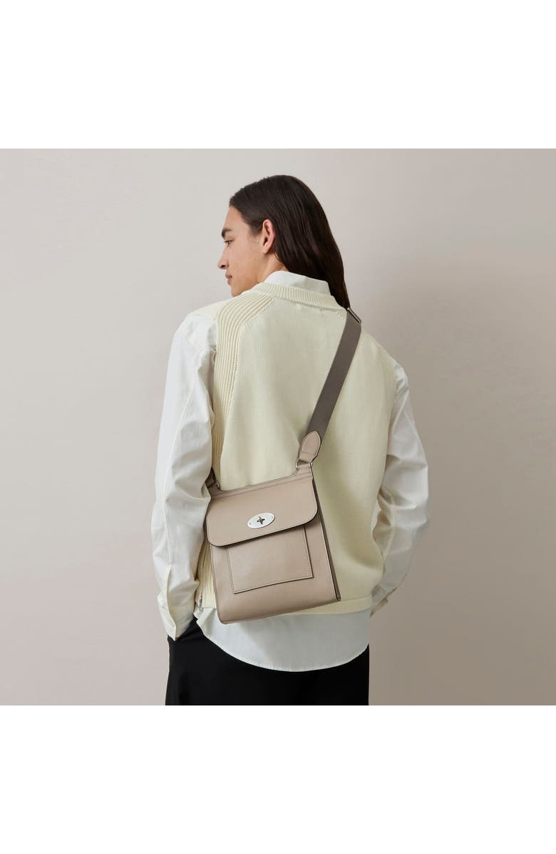 Mulberry Antony Leather Messenger, Alternate, color, Dune