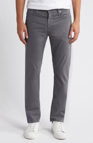 AG Everett Stretch Sateen Slim Straight Pants
