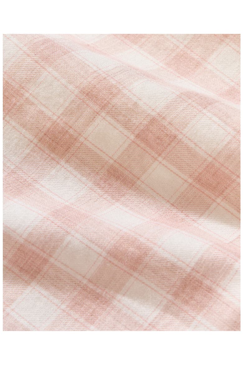 Hutcheson Plaid Button-Up Sport Shirt, Alternate, color, BLUSH/ WHITE