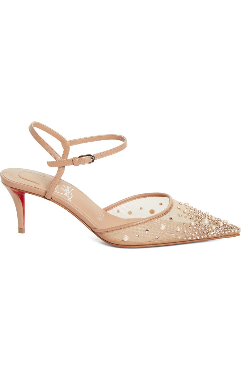 Christian Louboutin Miss Z Riviera Pump, Alternate, color, Blush/ Blush