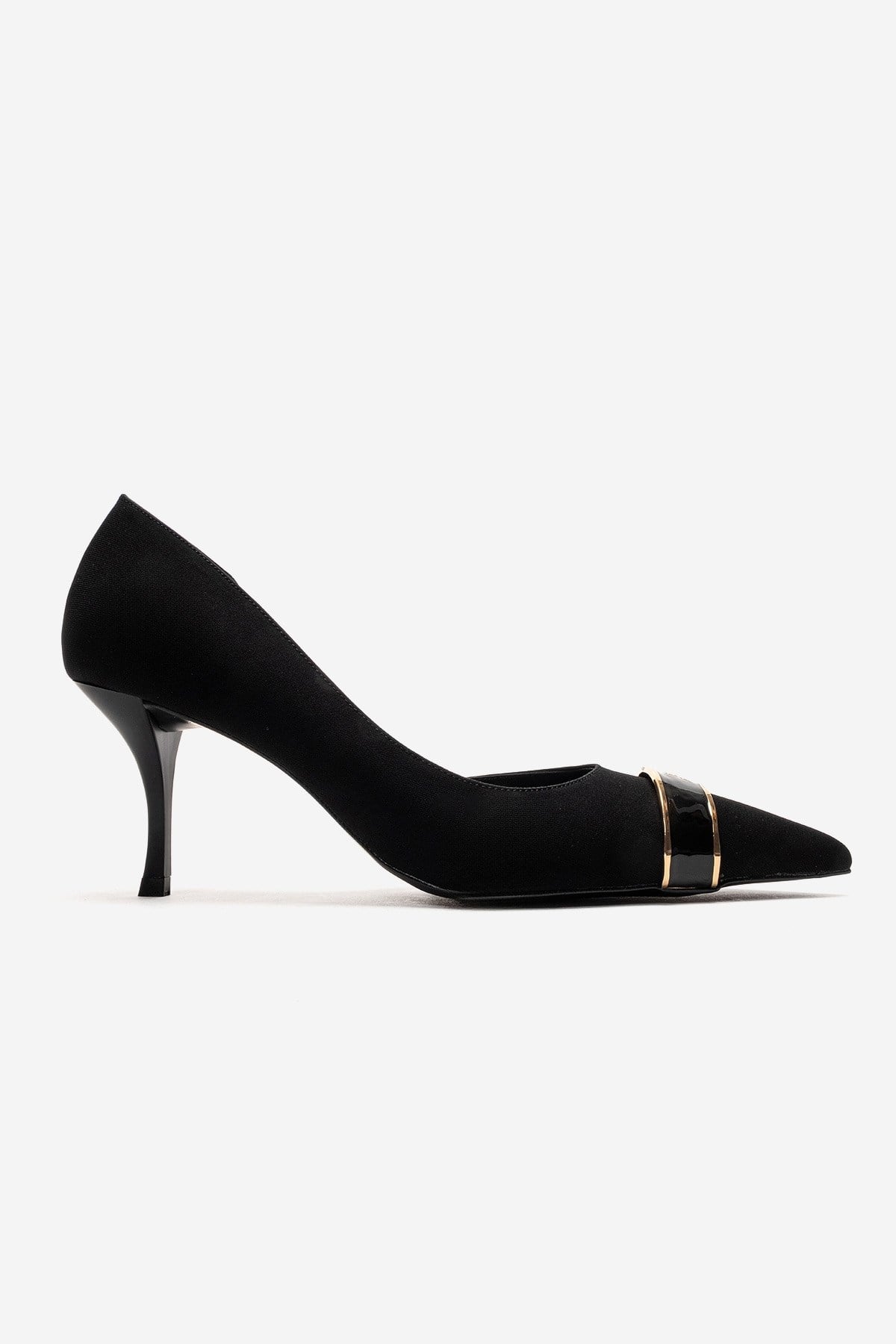 Kendra Pointed Toe Stiletto Pump, Alternate, color, Black
