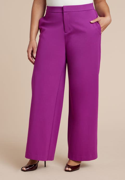 The Ultimate Stretch Wide Leg Pant (Plus)