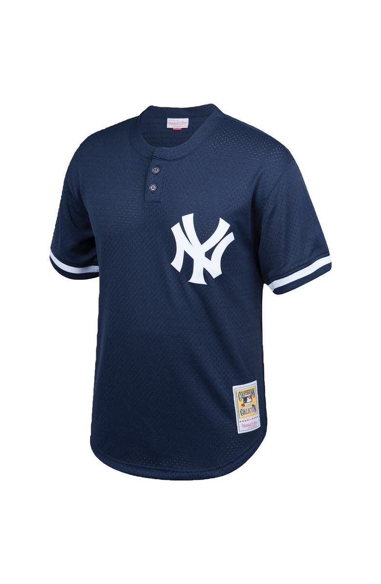 Mitchell & Ness Men's Mitchell & Ness Don Mattingly Navy New York Yankees Cooperstown Collection Big & Tall Mesh Batting Practice Jersey, Alternate, color, Navy