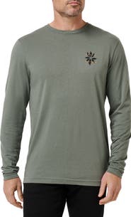 TravisMathew Big Bay Long Sleeve Cotton Graphic T-Shirt