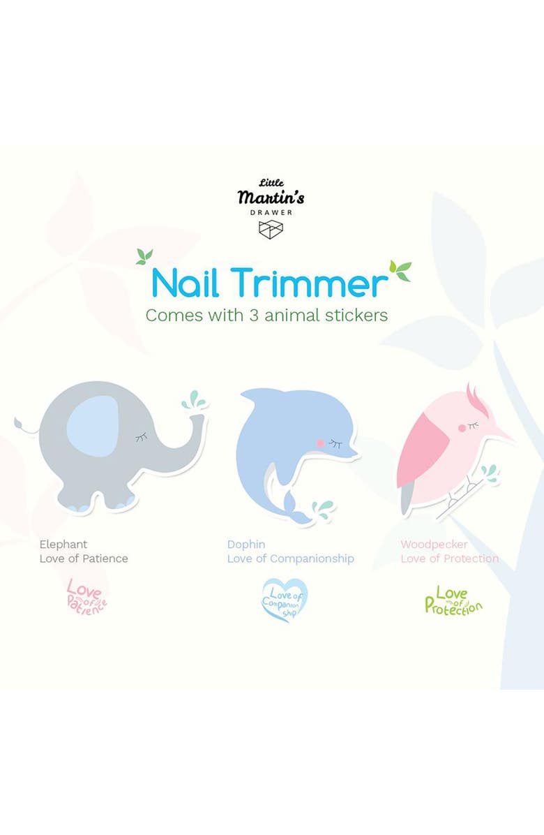 Little Martin's Baby Electric Nail Trimmer Blue Soft, Alternate, color, Multicolored