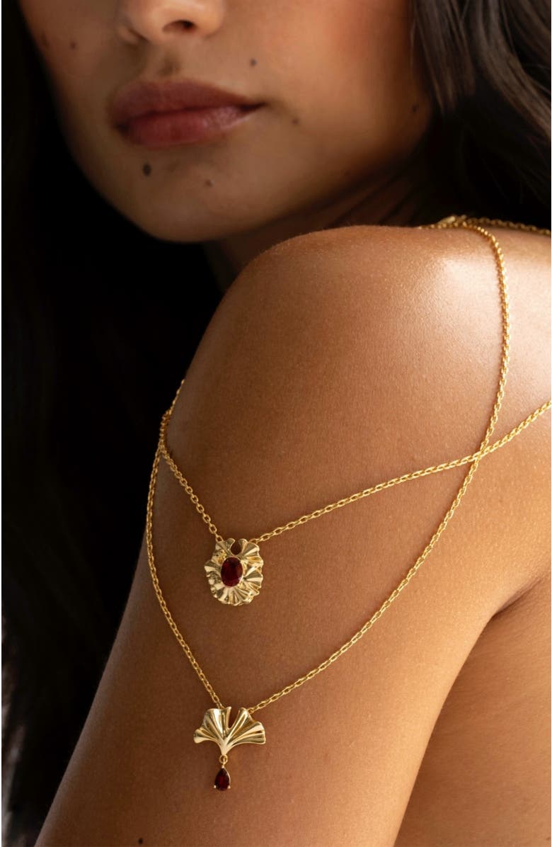 SEREIA OFFICIAL Juliet Necklace, Alternate, color, Yellow Gold