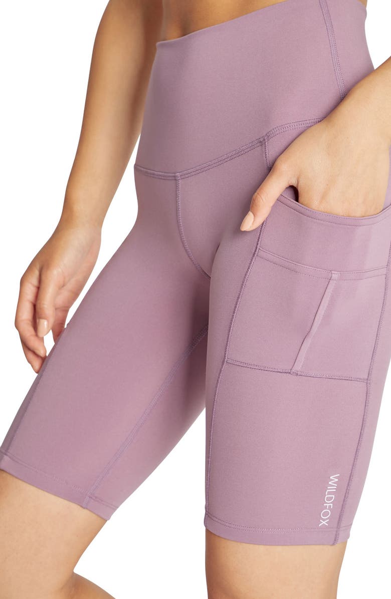 Wildfox High Waist Bike Shorts, Alternate, color, 
