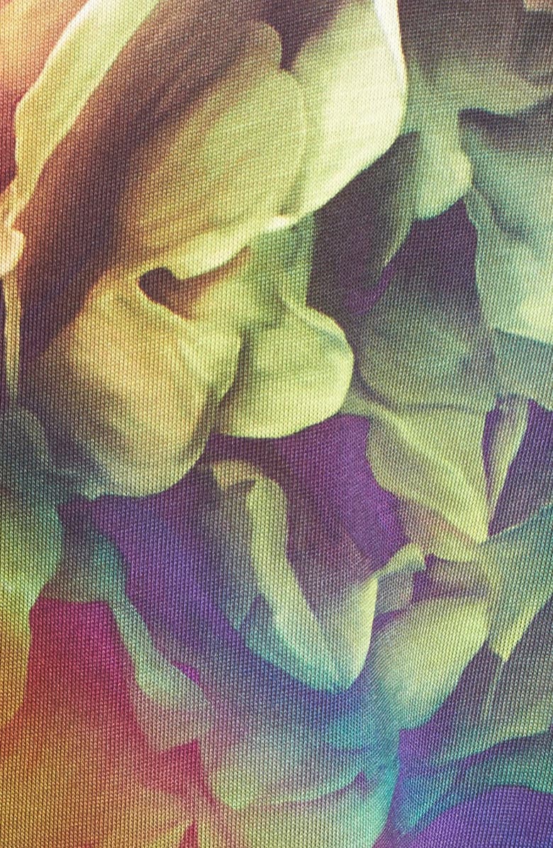 Ted Baker London Ted Baker 'Zooie Bloom' Floral Print Tee, Alternate, color, 