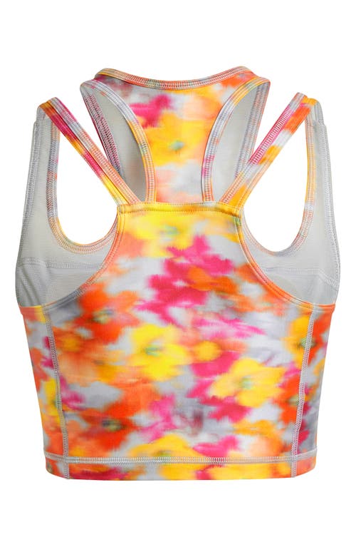 Adidas By Stella Mccartney Pr Printed Crop Tank