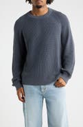 BP. Heavyweight Ribbed Cotton Crewneck Sweater