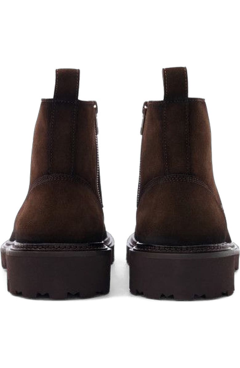 Anthony Veer Everest Moc Boot, Alternate, color, Dark Brown Suede