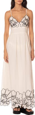 Maaji Pendiente Isis Cotton Cover-Up Maxi Dress
