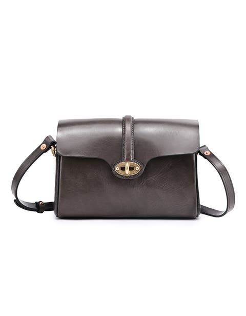 Laurel Genuine Leather Vintage Slim Crossbody