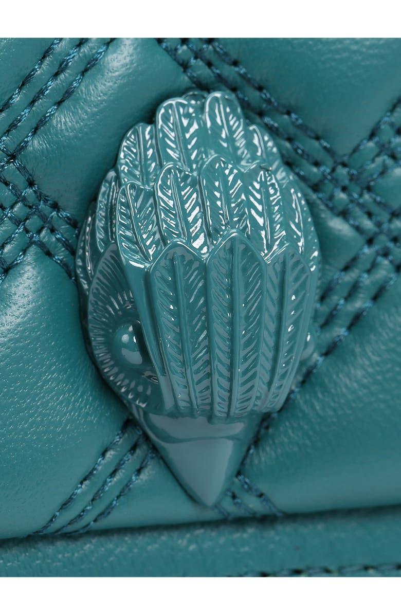 Kurt Geiger London Mini Kensington Drench Leather Convertible Crossbody Bag, Alternate, color,