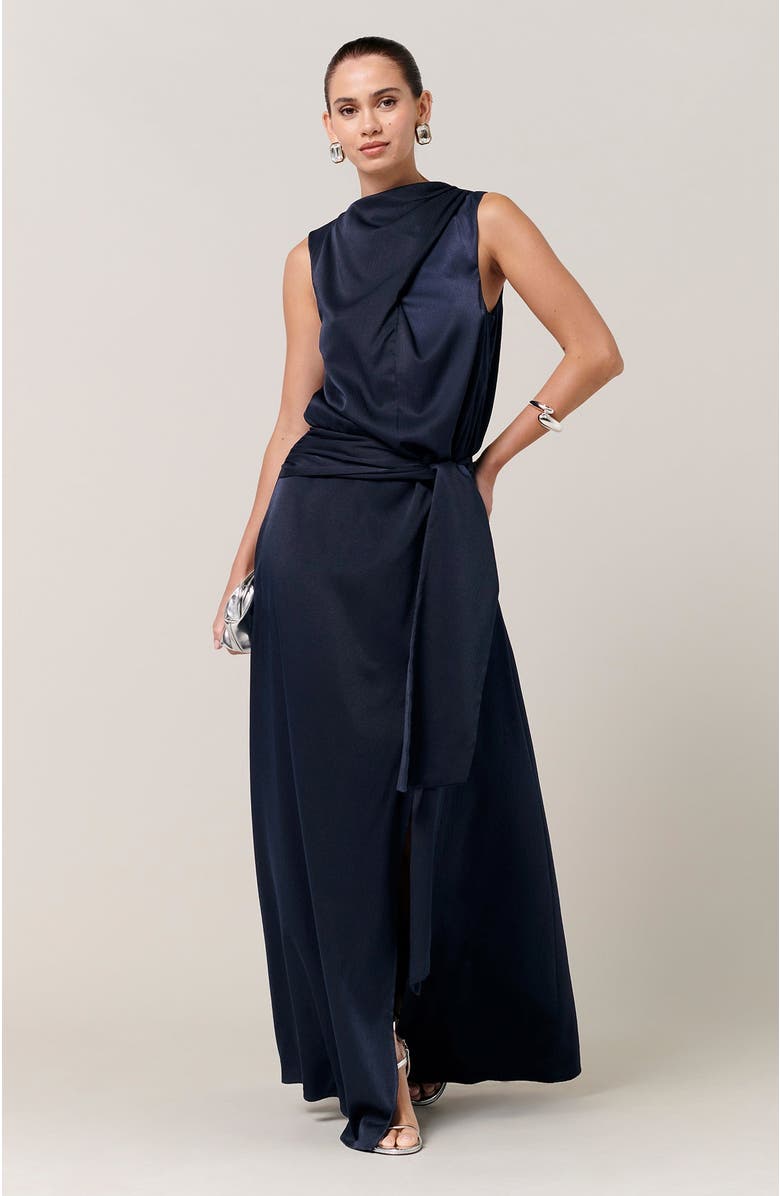 SAVEL Elliana Maxi Dress, Alternate, color, Navy Blue