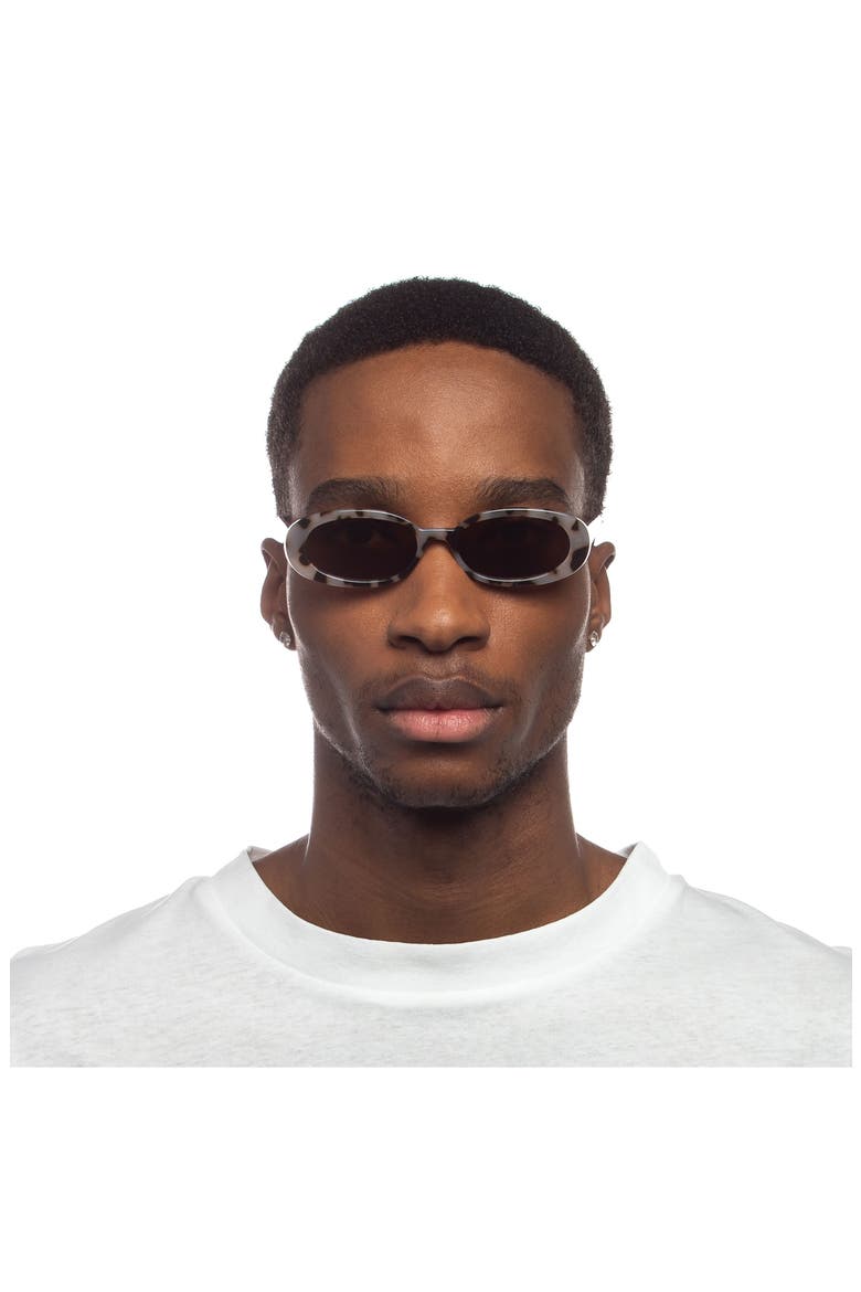 Outta Love 51mm Oval Sunglasses, Alternate, color, COOKIE TORT/ SMOKEY BROWN MONO
