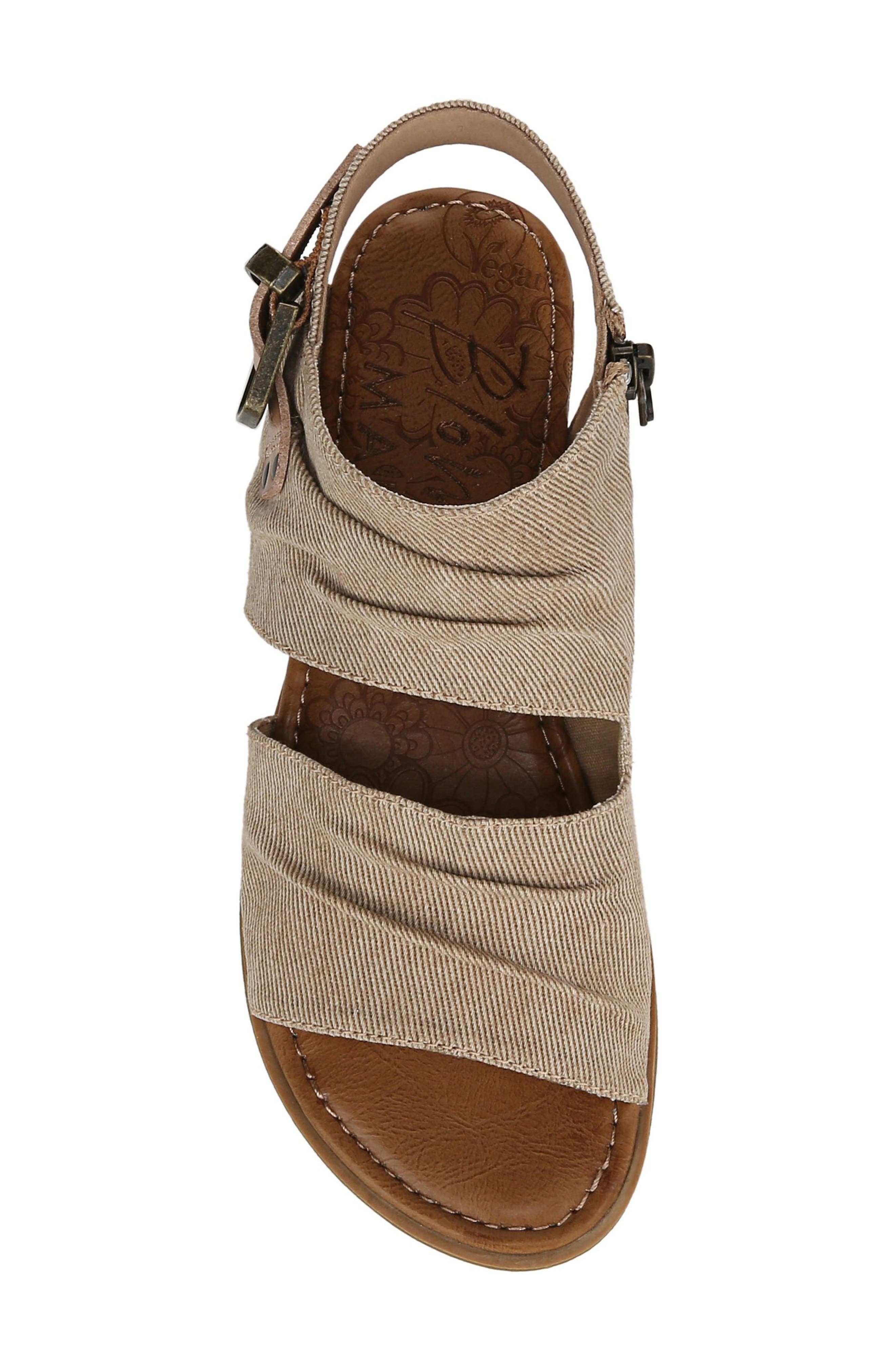 Blowfish Malibu Bliss Twill Sandal, Alternate, color, 