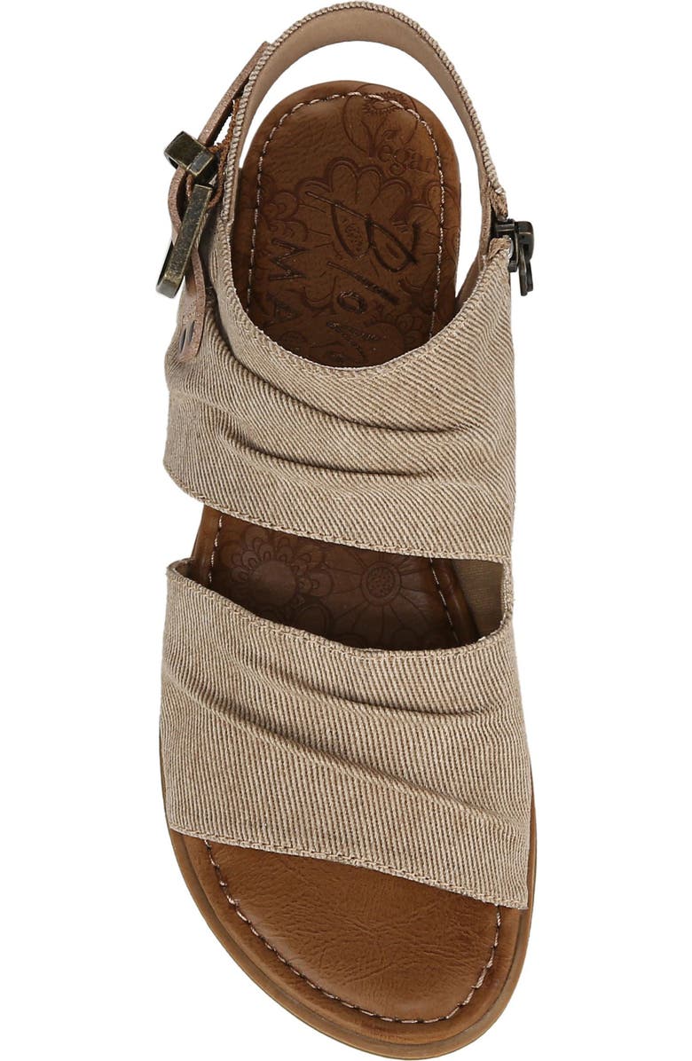 Blowfish Malibu Bliss Twill Sandal, Alternate, color,