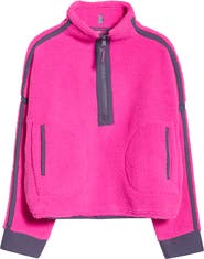 Free People FP Movement Mountain High Fleece Half Zip Pullover