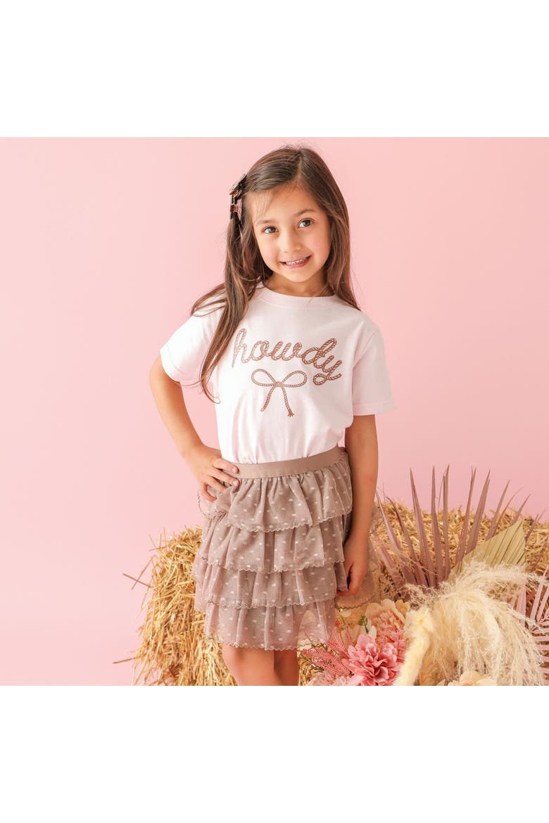 Coco Ruffle Tutu Skirt, Alternate, color, Brown