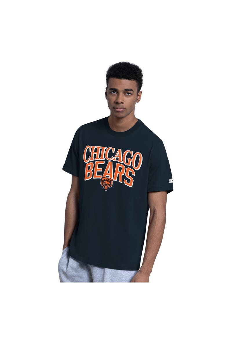 Men's Starter  Navy/Gray Chicago Bears Two-Pack Logo T-Shirt Set, Alternate, color, Navy