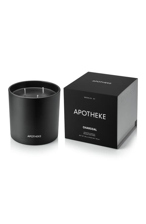 3-Wick Charcoal Candle