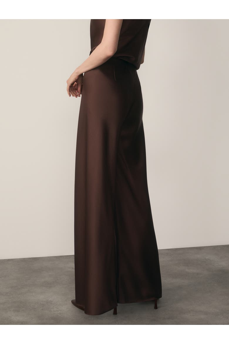 Lucena High Rise Wide Leg Trousers, Alternate, color, Brown