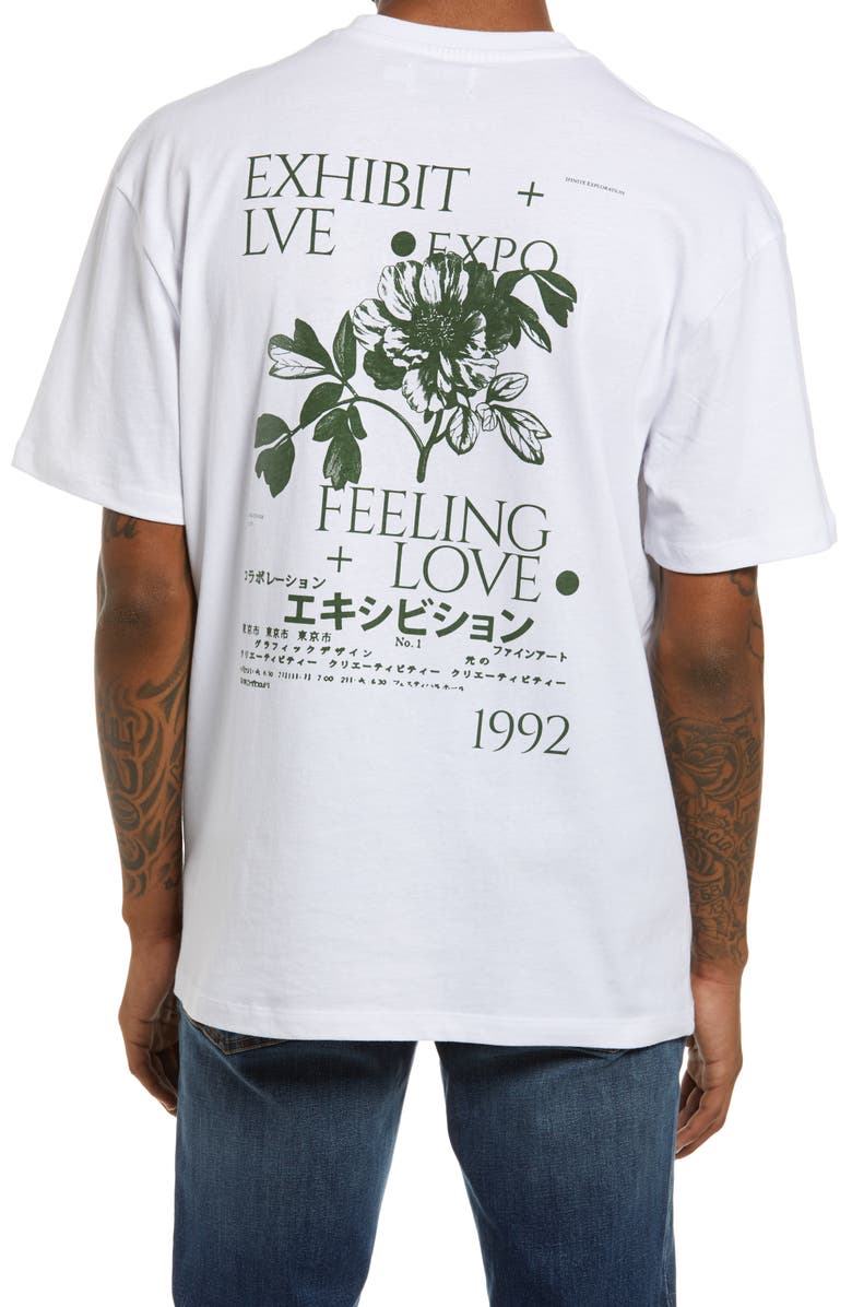 Topman Exhibit Print Men's Graphic Tee, Alternate, color, 