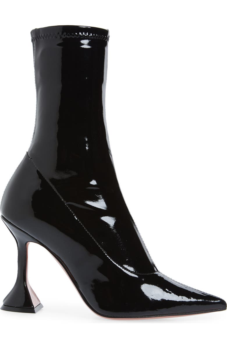 Amina Muaddi Ami Pointy Toe Bootie, Alternate, color,