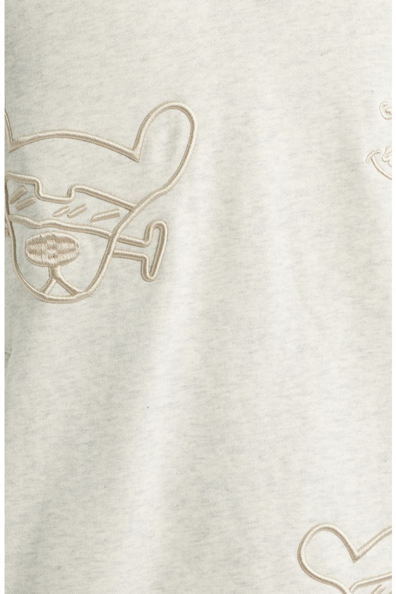 Chopped & Screwed Quarter Zip Pullover, Alternate, color, HEATHER OATMEAL