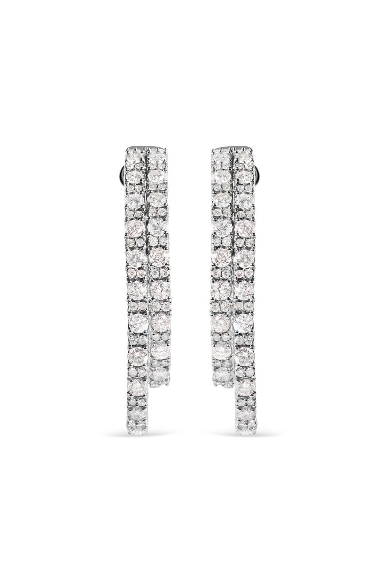 Haus of Brilliance 14K Yellow Gold 1/2ct. TDW Round Diamond Earring, Alternate, color, White