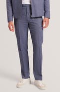 Ted Baker Givrant Slim Fit Linen & Cotton Pants