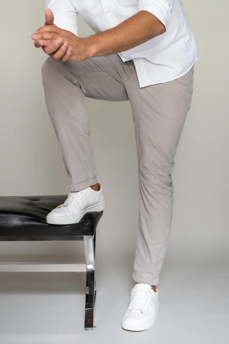 Italian 5-Pocket Pants, Alternate, color, Khaki