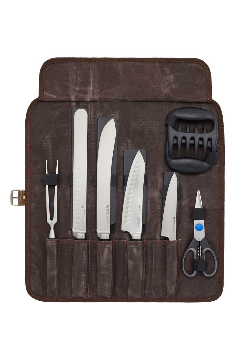 HENCKELS CUTLERY FORGED ACCENT 9-PC BBQ SET, Main, color, Stainless Steel