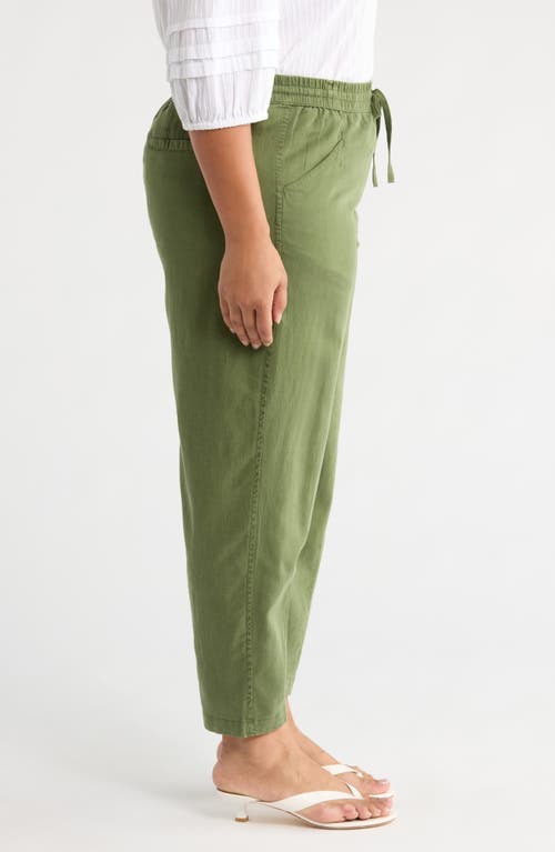 Caslonr Caslon(r) Pull-on Barrel Pants In Green