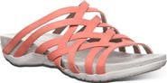 BEARPAW Zinnia Faux Leather Slide Sandal